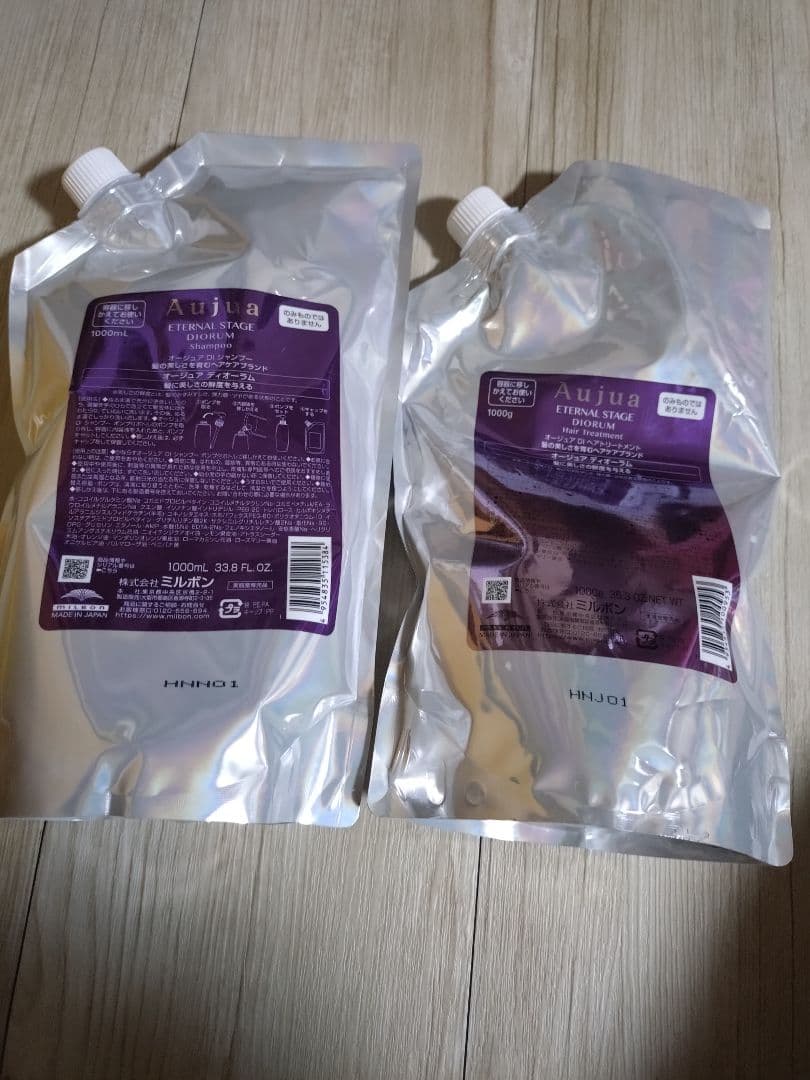 Aujua ディオーラム シャンプー＆ トリートメント (1L+600g)セット