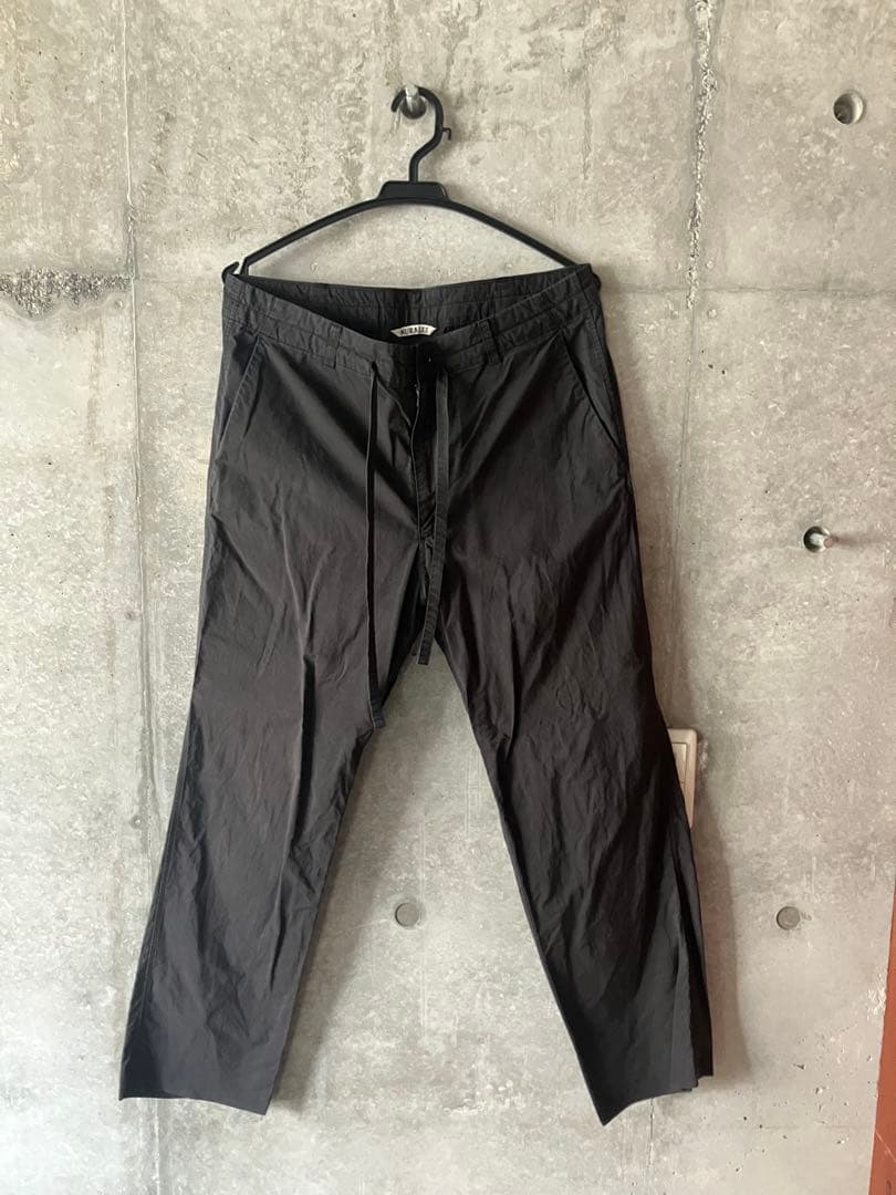 AULALEE BEAMS別注 テーラードジャケット 薄手 ストレッチ アンコン