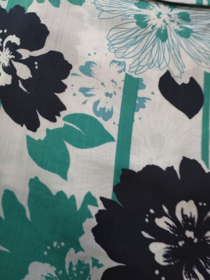 新品未使用　単衣　洗える着物　ポリエステル