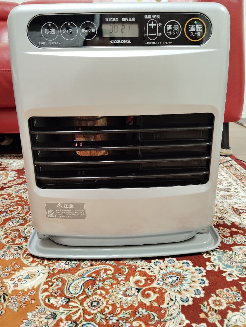 【値下げ】CORONA 石油ファンヒーター 2020年製　動作確認済み。