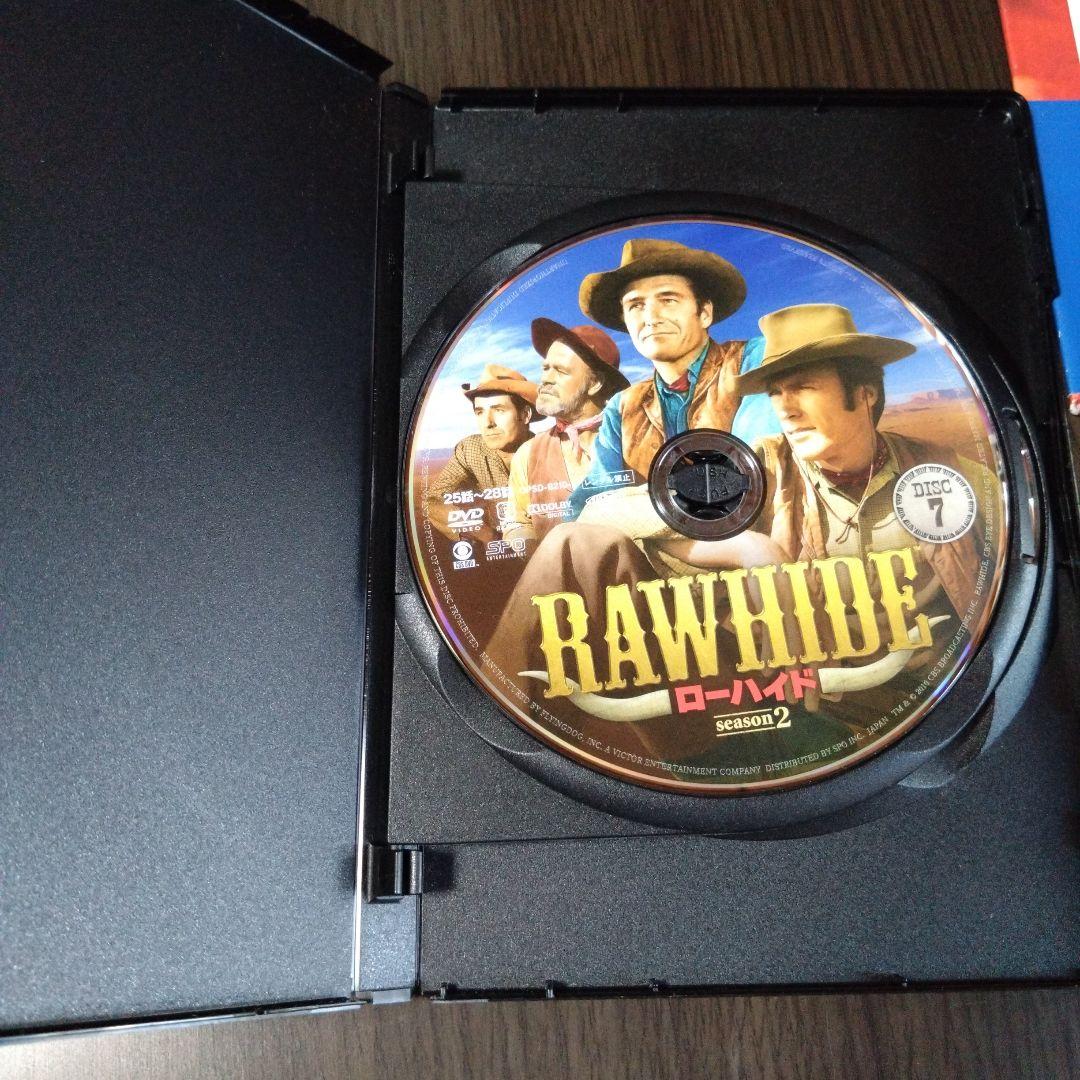 ローハイド シーズン2 DVD BOX 8枚組 西部劇 クリント・イーストウッド