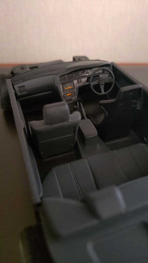 アオシマ1/24 JZX100 マークII プラモデル 完成品