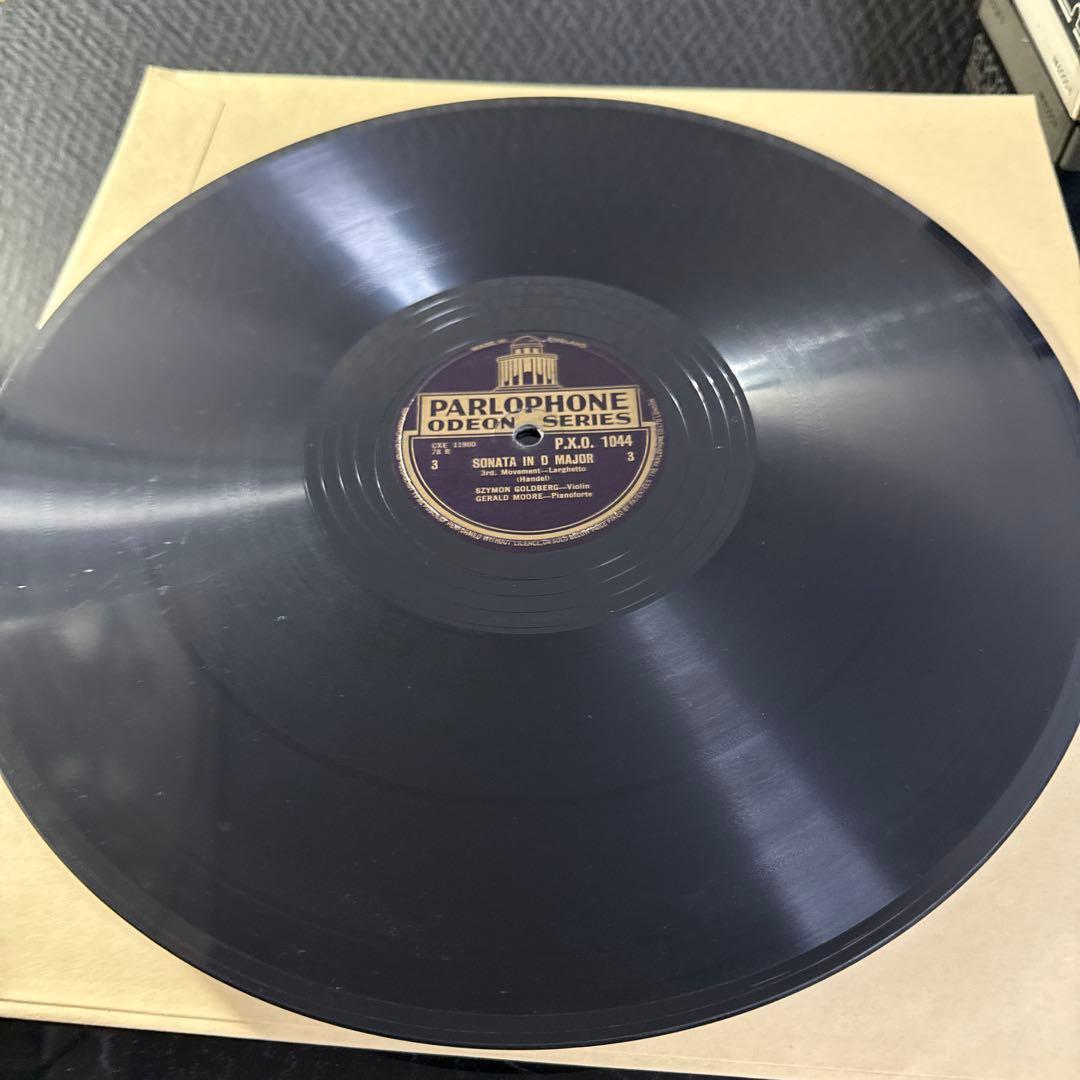 SP12in英2枚組 ヘンデルVIOLIN SONATA シモンゴールドベルク