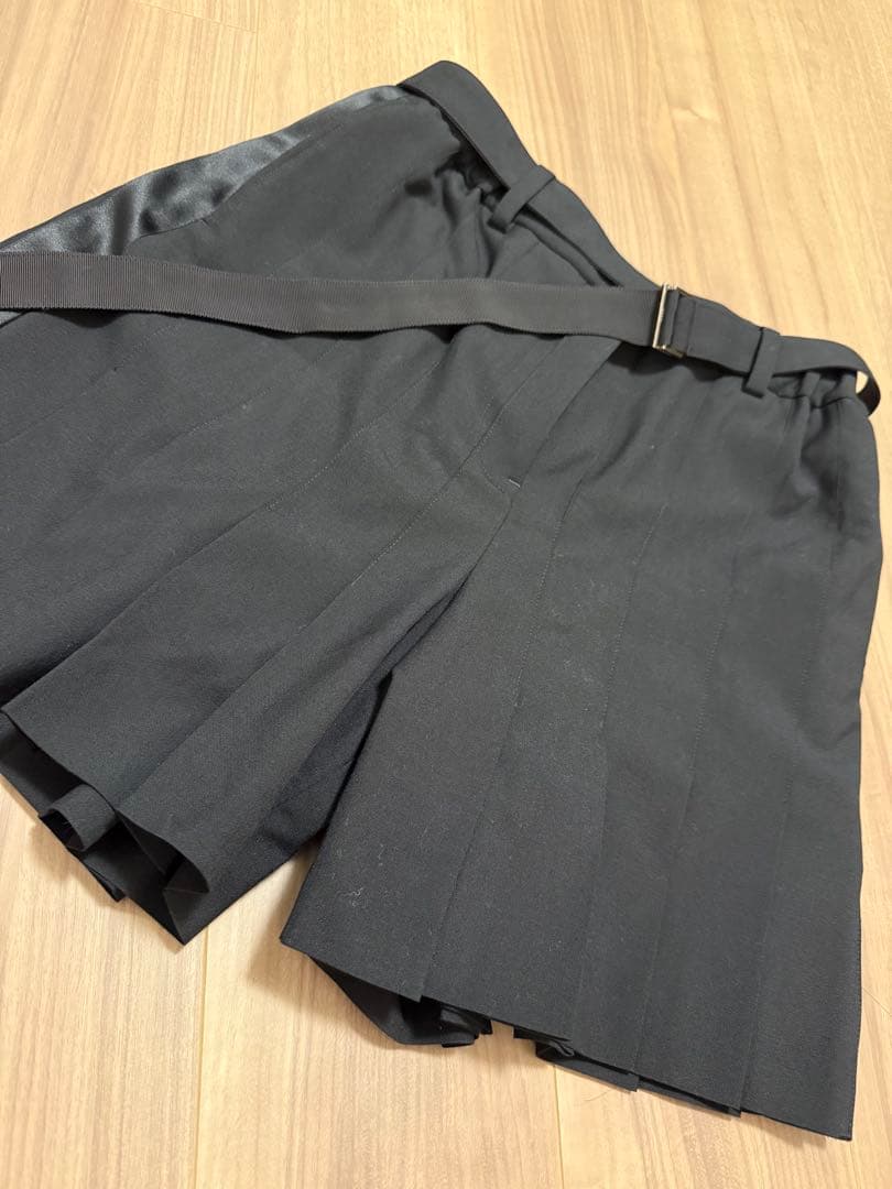 SACAI サカイ ブラックショートパンツ