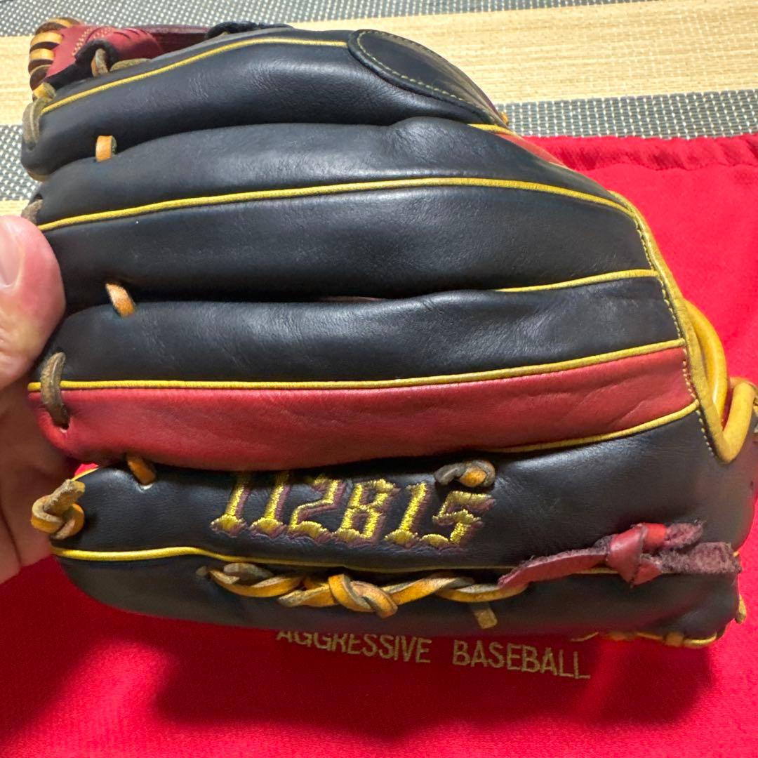 【最終】湯揉み型付済 久保田スラッガー L7内野手用オーダーグラブ