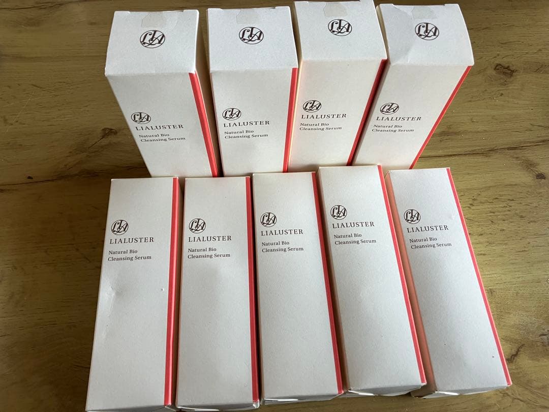 LIALUSTER ナチュラルビオクレンジングセラム 9本セット