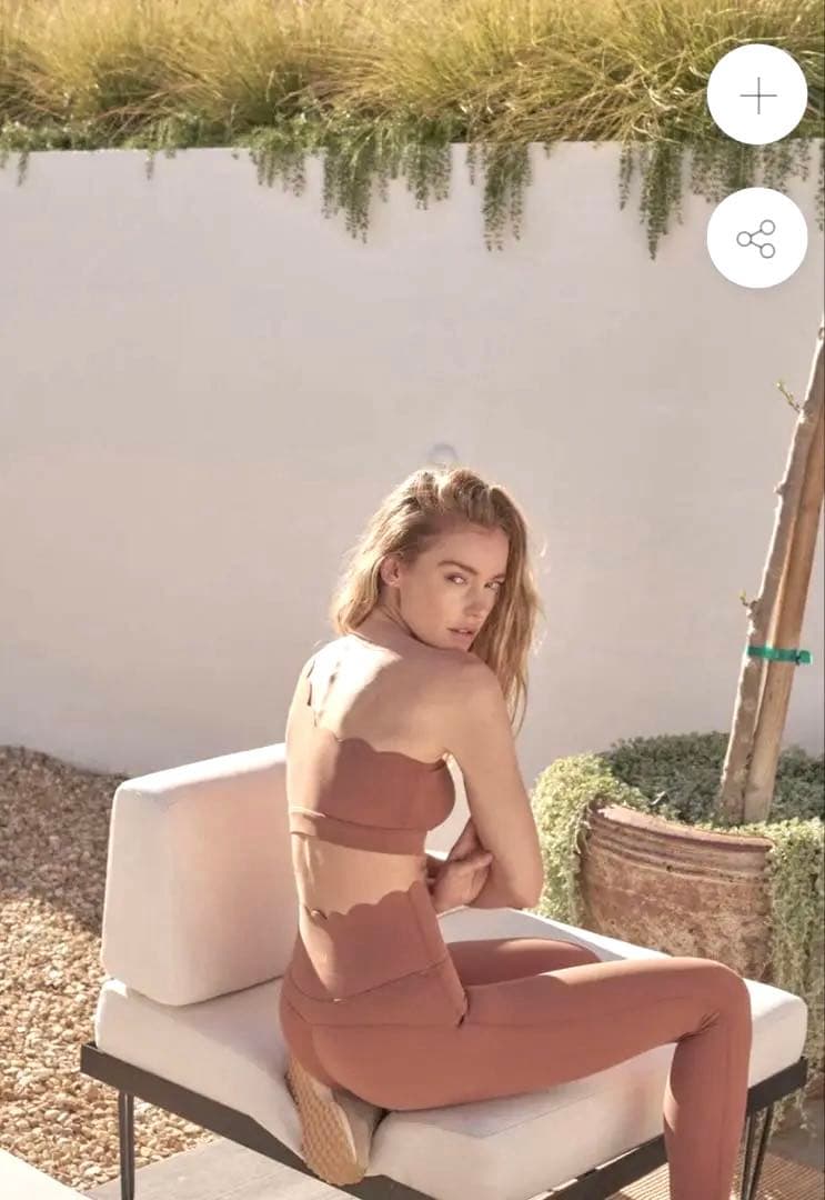 WISKII ヨガウェア ブラトップ・レギンスセット　Sサイズ