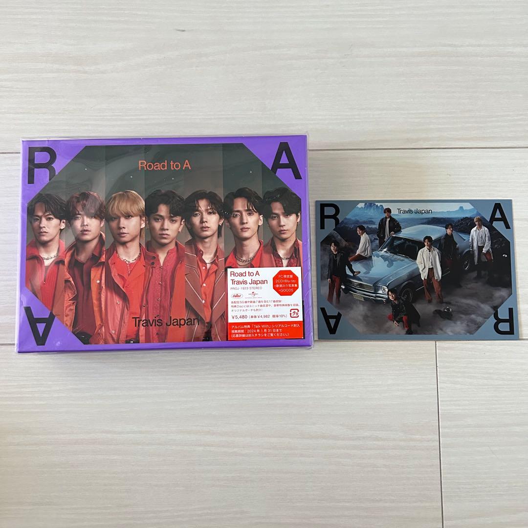 TravisJapan Road to A FC限定盤アルバム