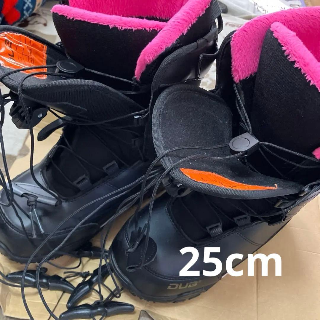 DUB スノーボードブーツ 25㎝　US7