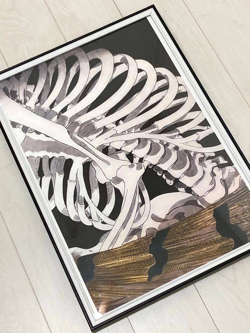 【額縁付き】A2 ポスター 3枚セット 歌川国芳 「相馬の古内裏」