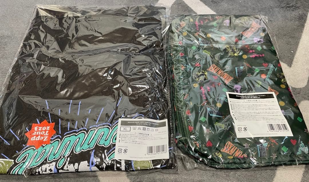 SEKAI NO OWARI Terminal Tシャツブラック XL