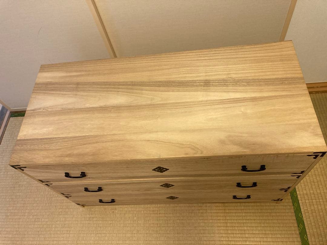 【★期間限定★】桐箪笥 桐ダンス 3段 衣装ダンス