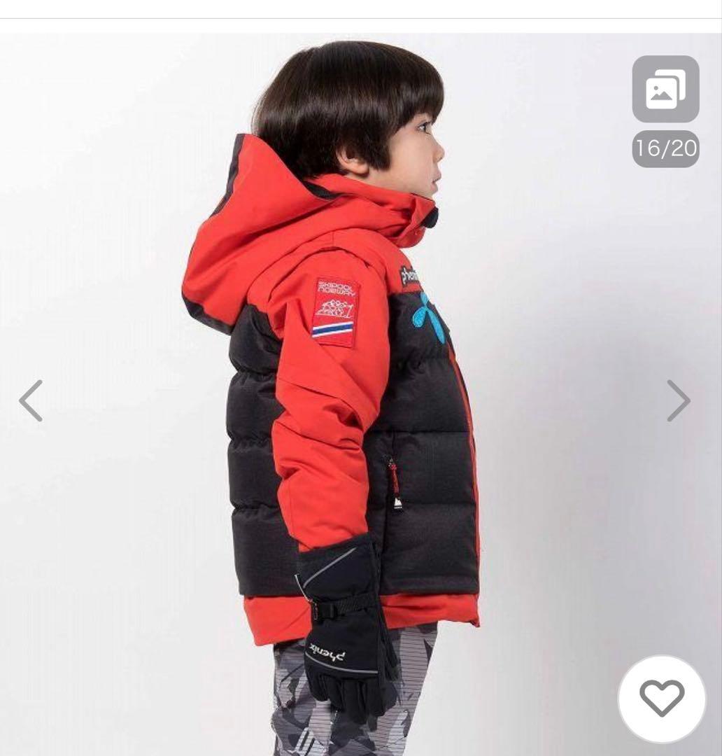 美品 phenix スキーウェア　上下セット　150 サイズ調整可能