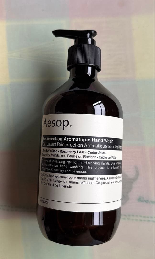 Aesop　ハンドウォッシュ、ボディバーム、ヘアオイル