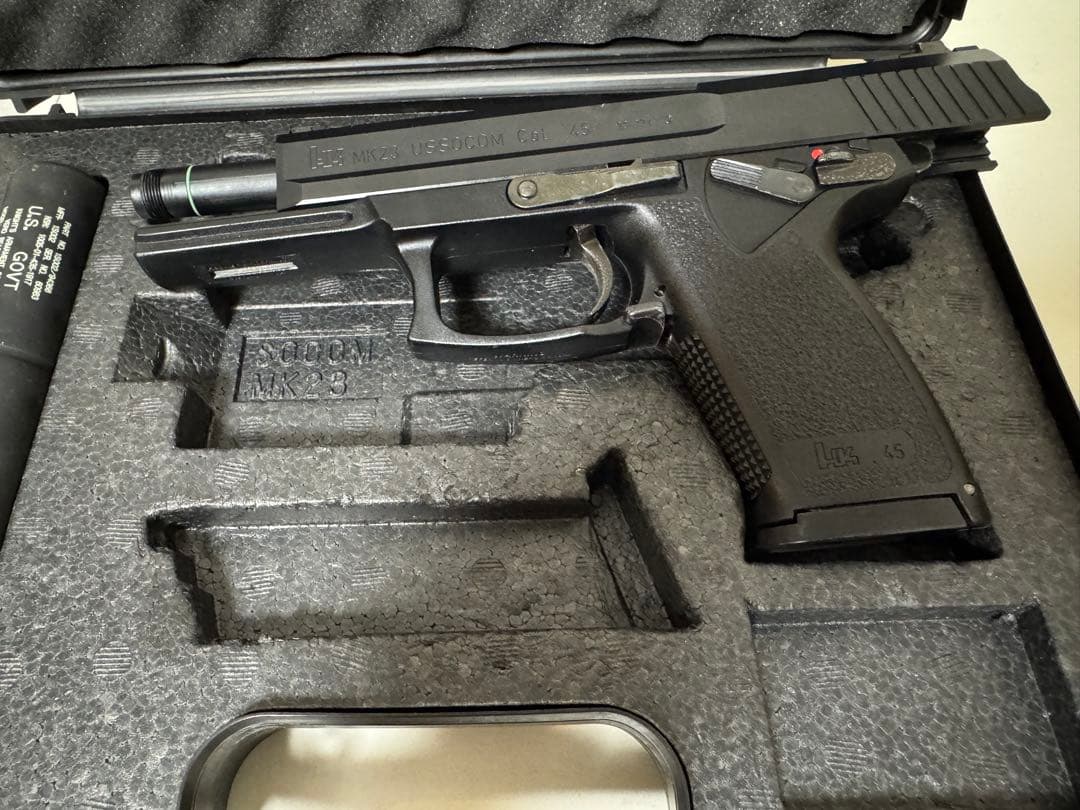 お盆限定セール　ksc ソーコム　ガスブローバック　ガンケース　サイレンサー