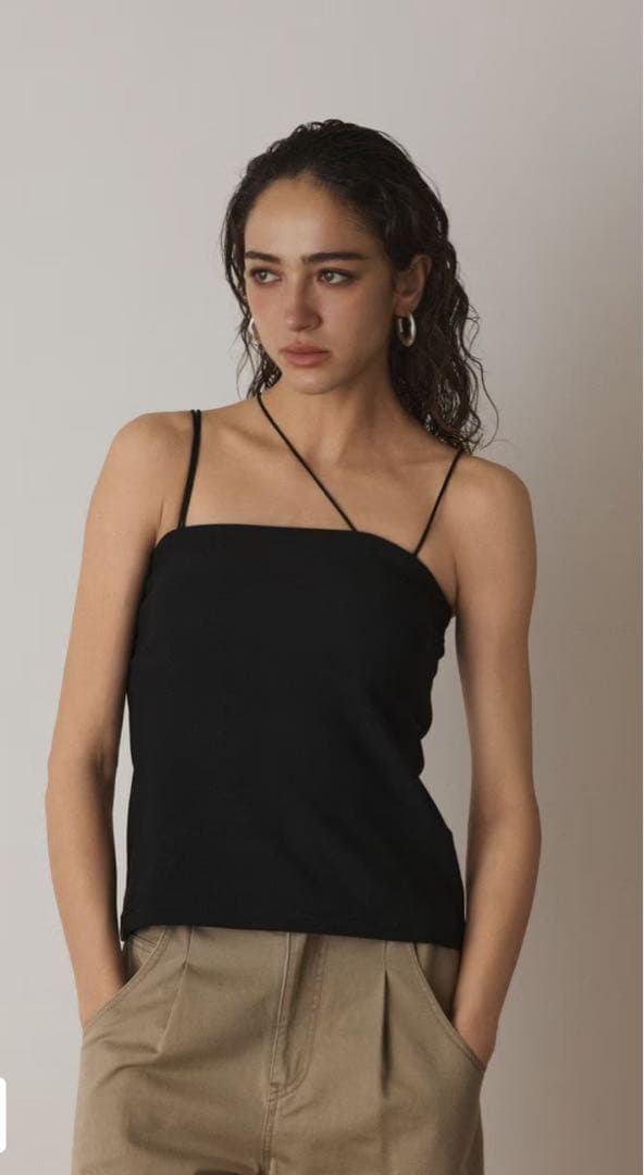 グレースコンチネンタル　テレコベアトップ　ブラック