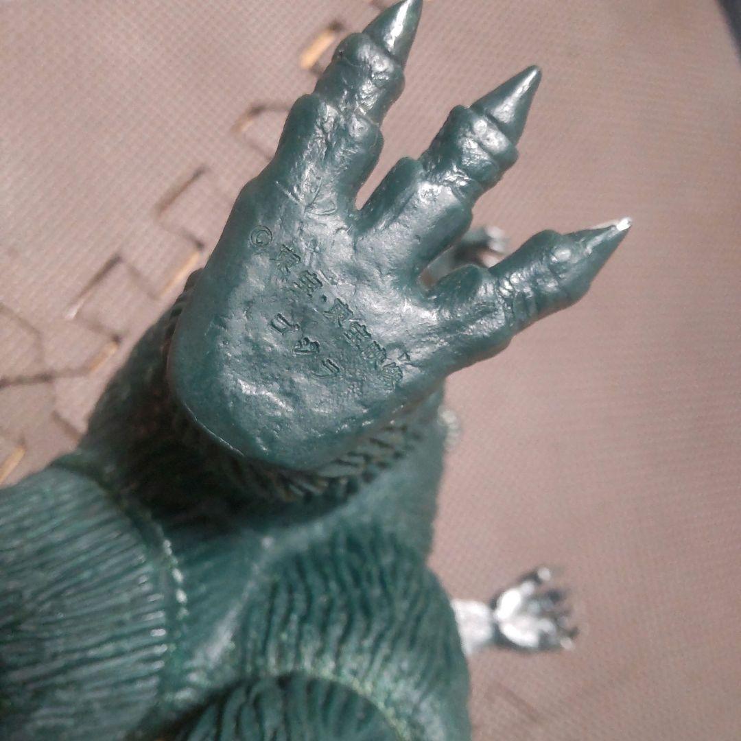 BANDAI ゴジラ 1983 ソフビ キンゴジ タグ有り