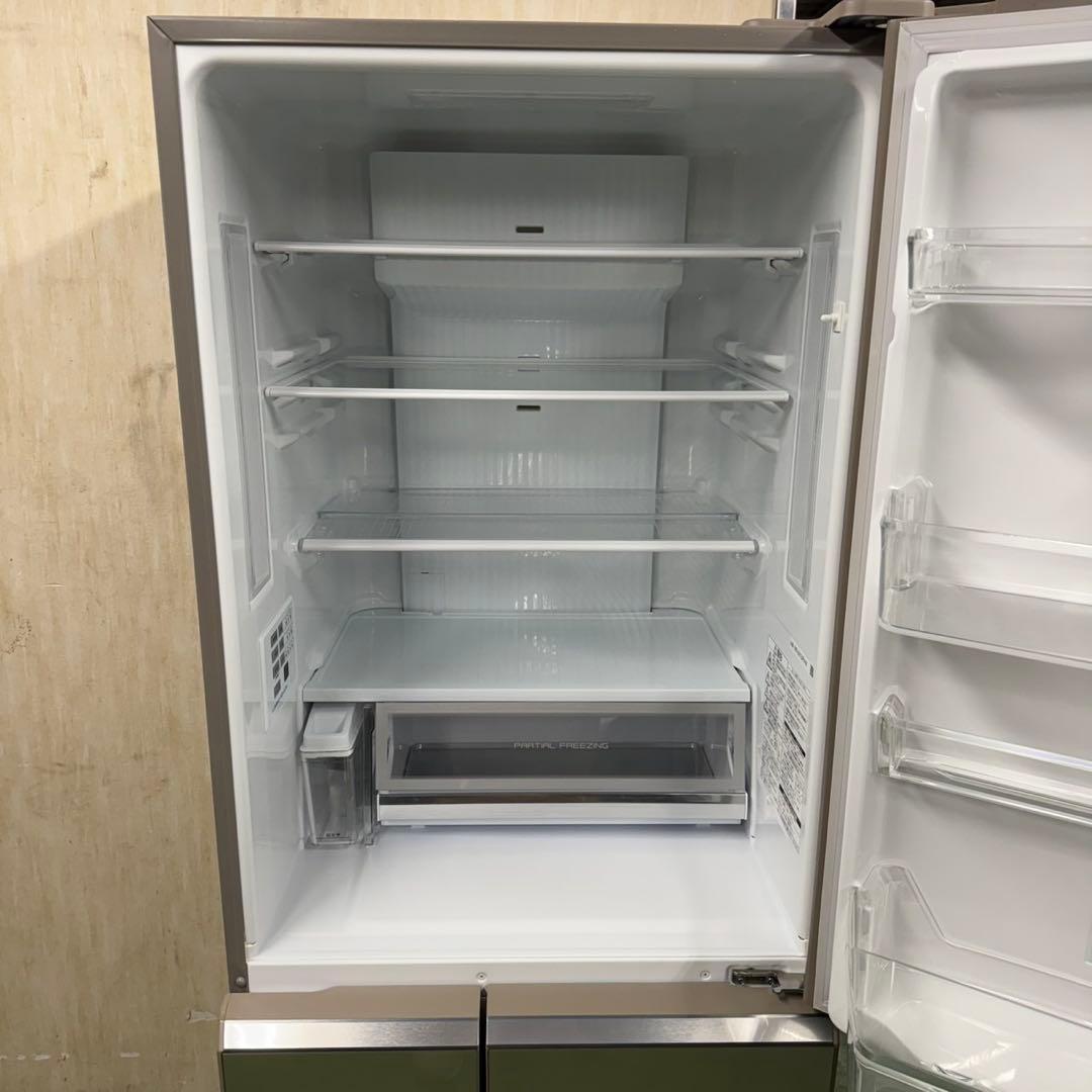 91 パナソニック　大型冷蔵庫　406L 400L強　小型　家庭用　自動製氷