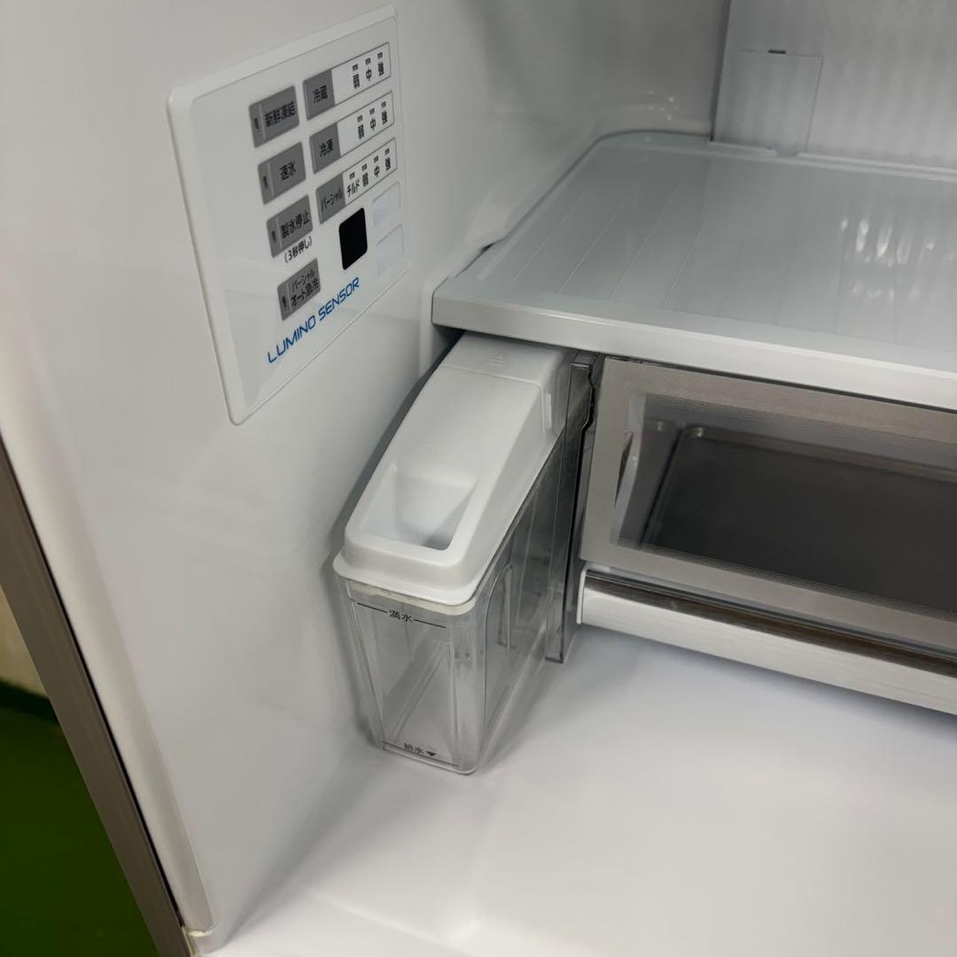 91 パナソニック　大型冷蔵庫　406L 400L強　小型　家庭用　自動製氷