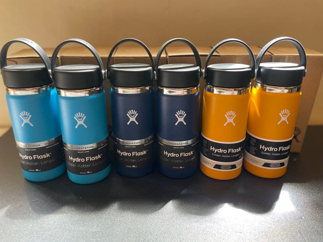 Hydro Flask 4個せット カラー選択可 ハイドロフラスク 新品未開封