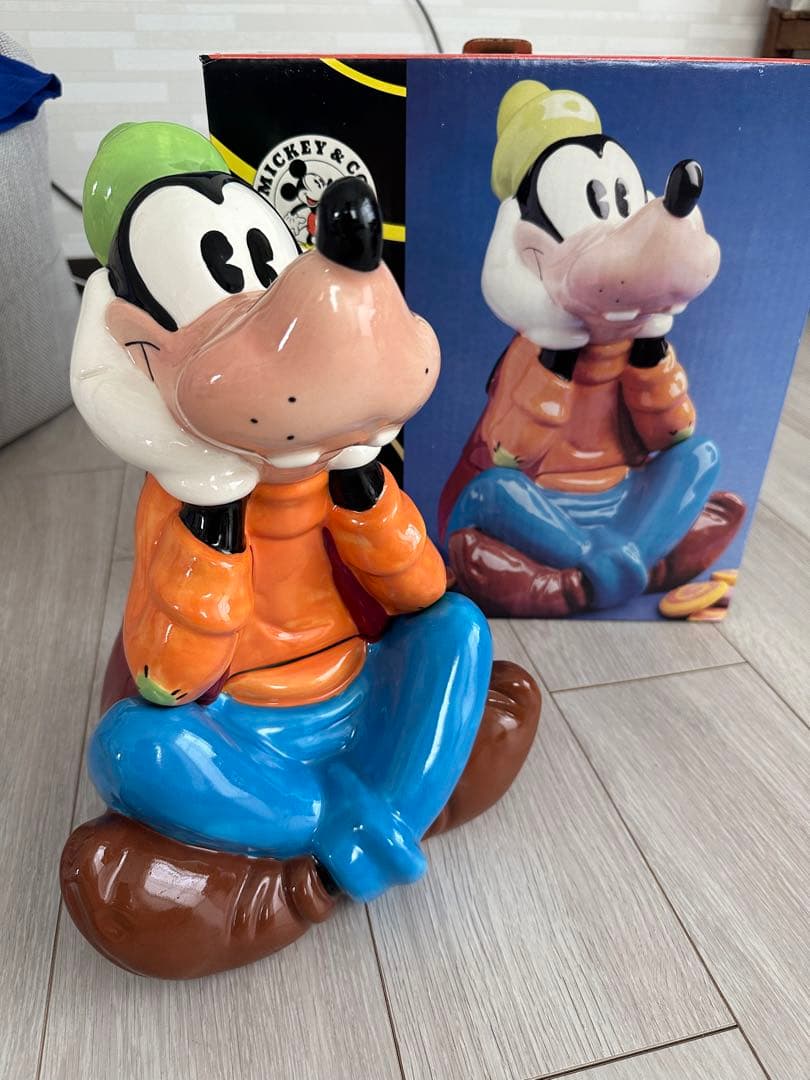 アメリカ購入グーフィー　クッキージャー　ディズニー　ヴィンテージ アンティーク