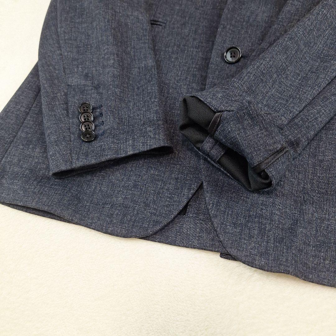 美品✨ナノユニバース　高機能生地AXF　トラベルスーツ　ネイビー　M