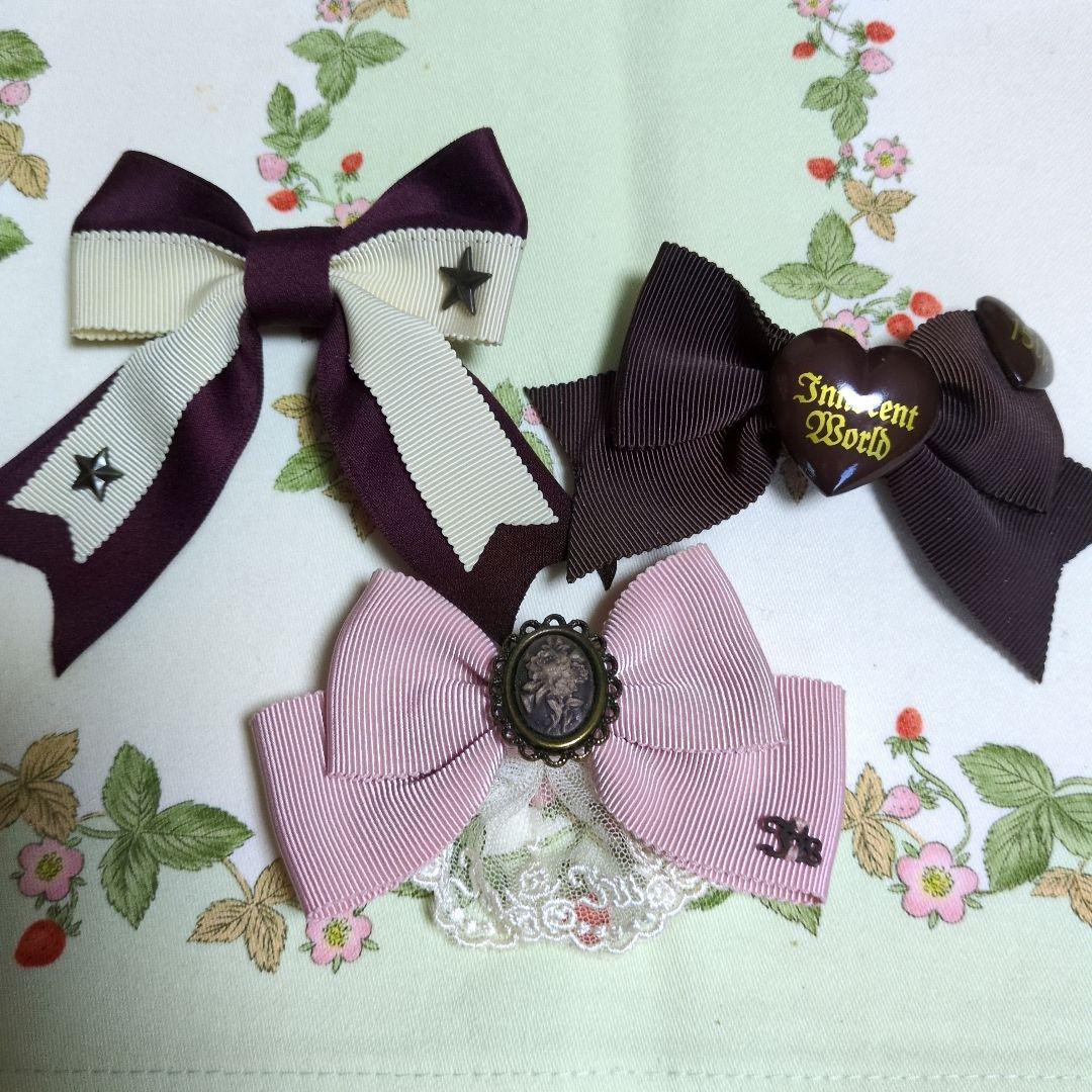 3点セット⭐イノセントワールドInnocentWorldブローチセット