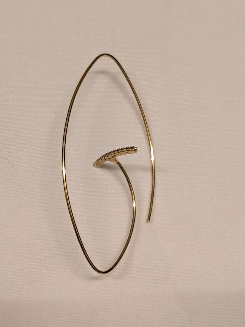 「片側のみ」hirotaka GOSSAMER フローティングピアス