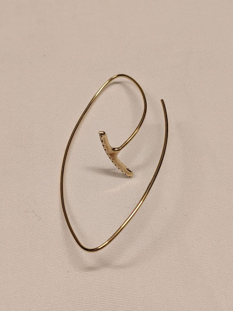 「片側のみ」hirotaka GOSSAMER フローティングピアス