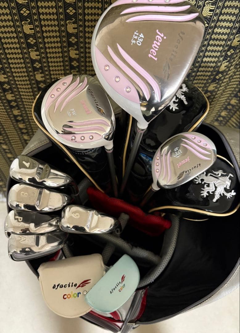 Lynxレディース ゴルフクラブセット efacile jewel