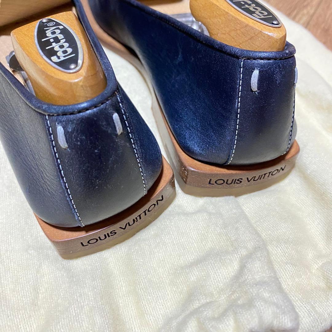 LOUIS VUITTON スクエアローファー　23cm