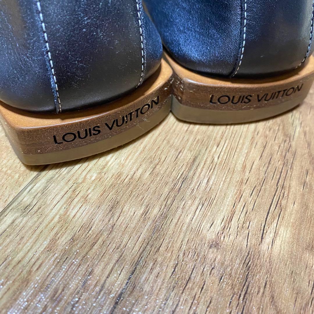 LOUIS VUITTON スクエアローファー　23cm