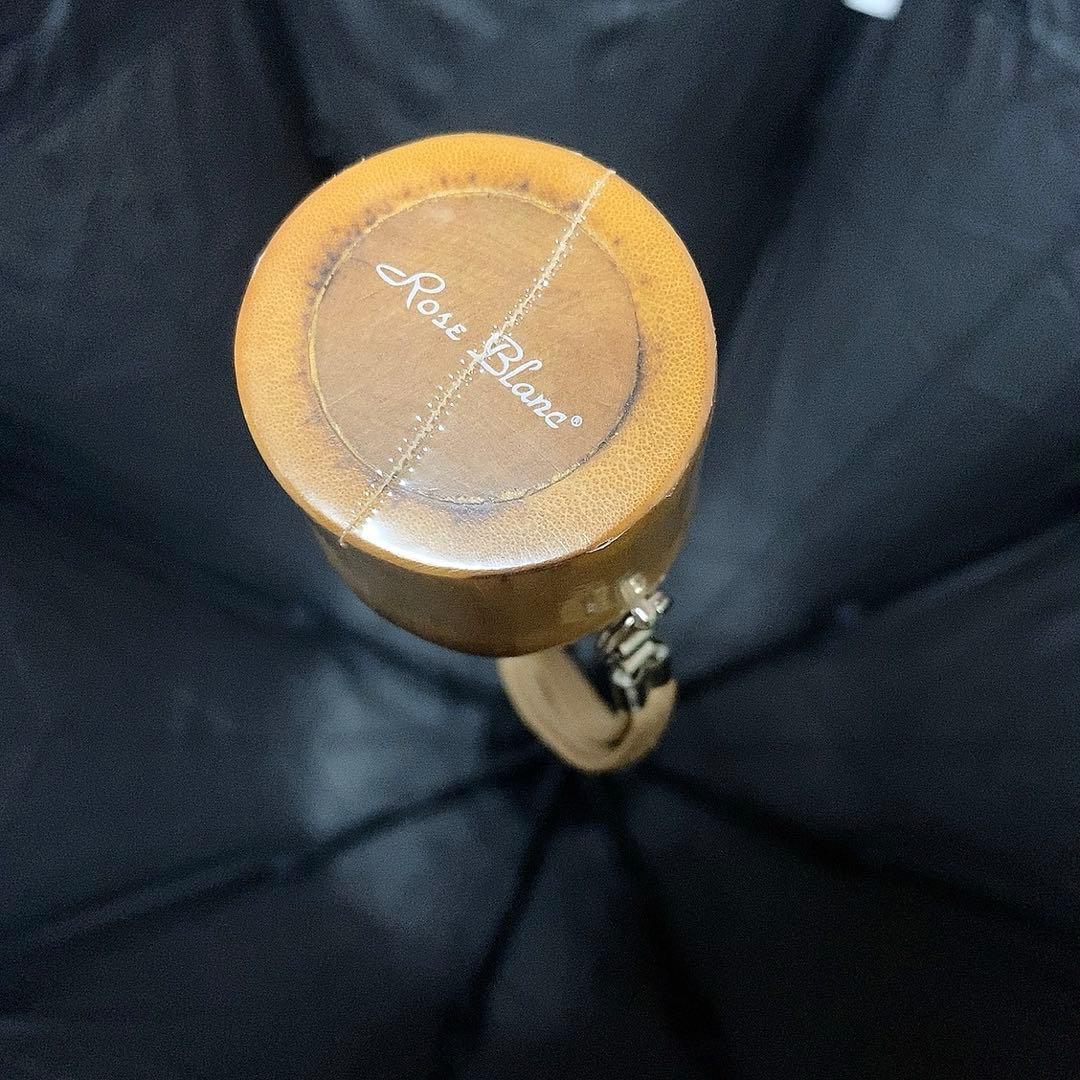 【新品未使用】遮光100% ロサブラン 3段折り畳み傘　ピンク×グレー