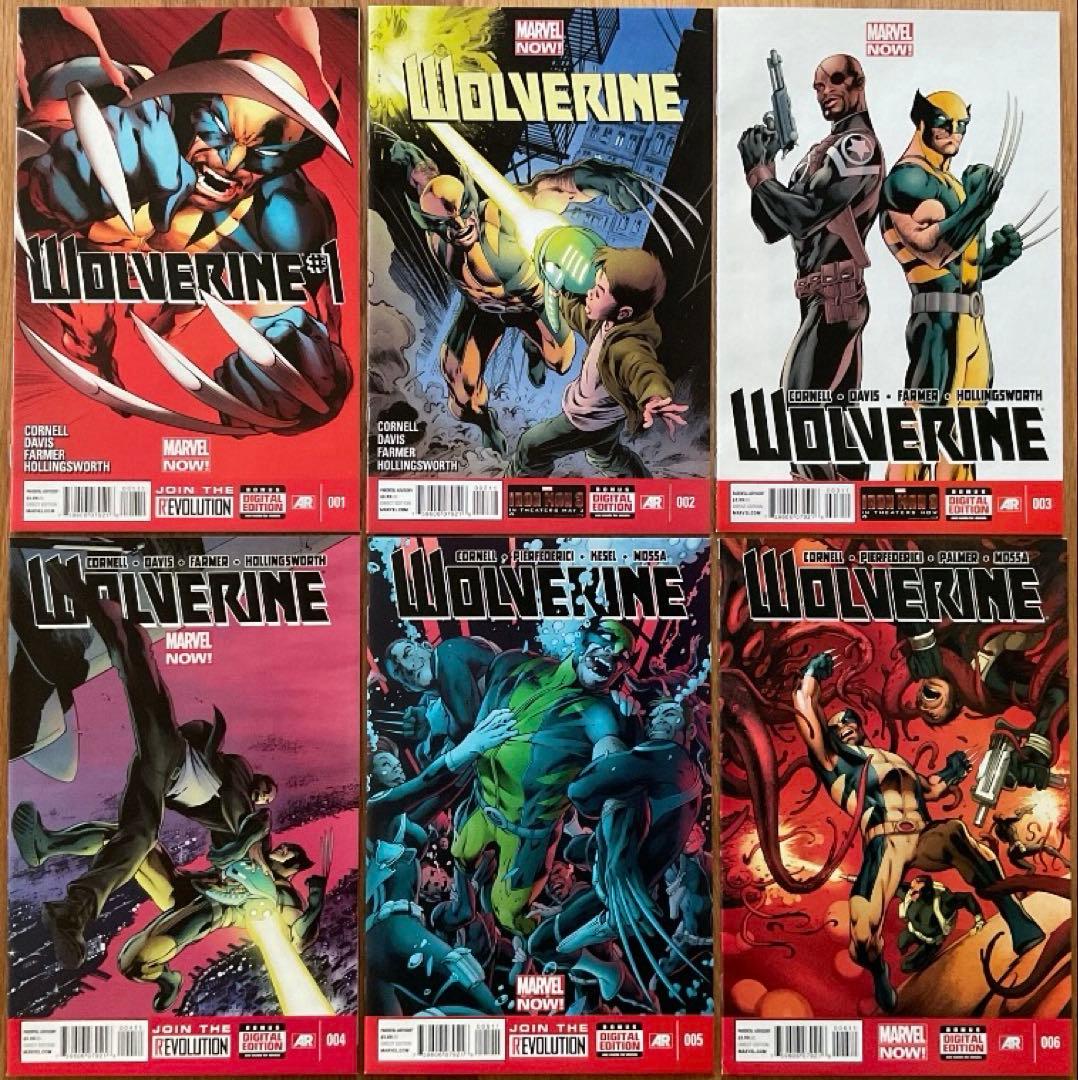 値下げ❗️Wolverine #1-13 コンプリートセット アメコミリーフ