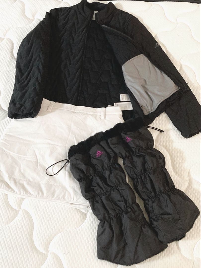 adidas レディース 冬用ゴルフウェア　 3点セット