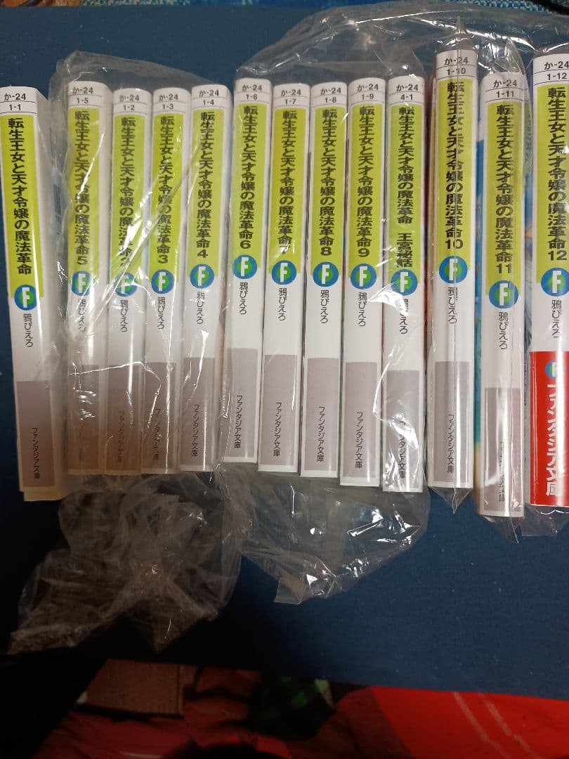 ラノベ13冊転生王女と天才令嬢の魔法革命1〜12