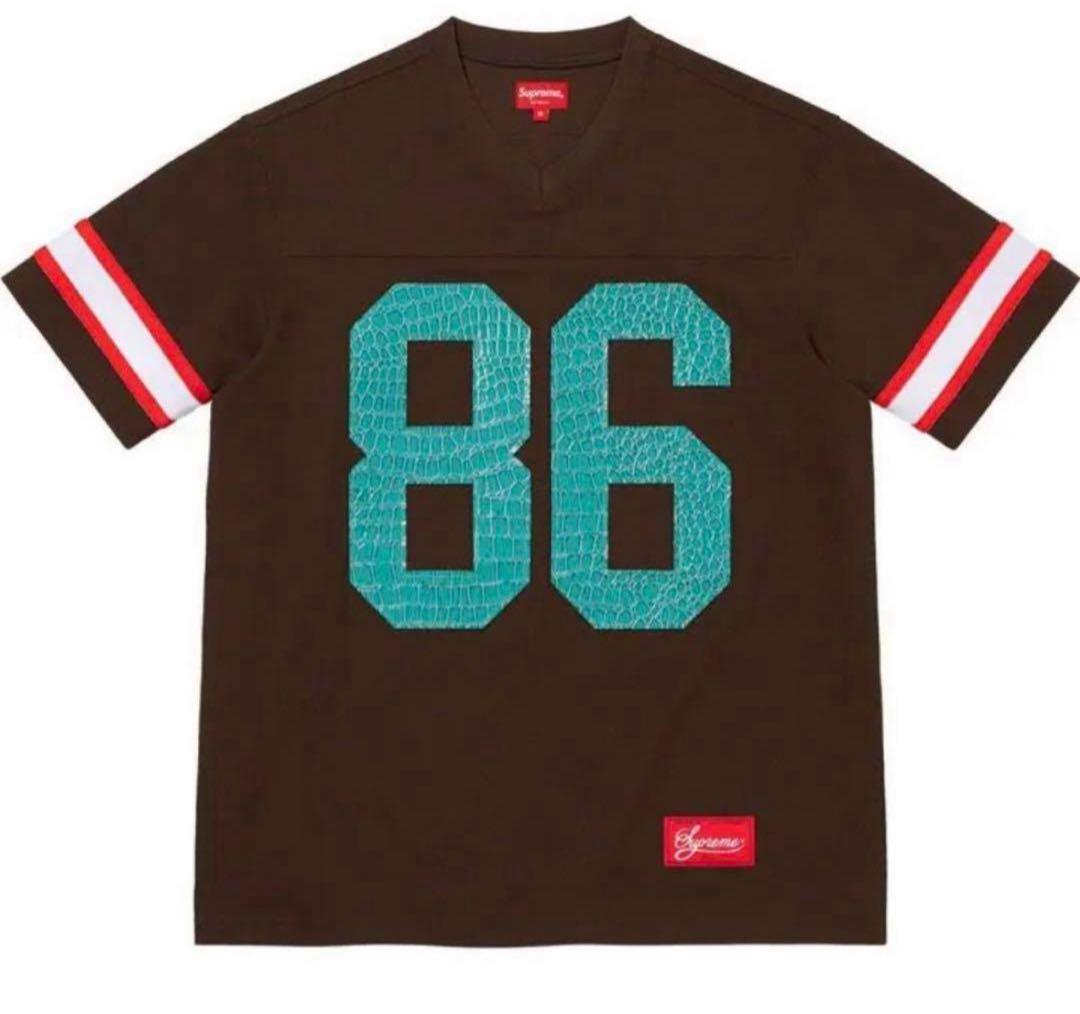シャツ Supreme Faux Croc Football Jersey