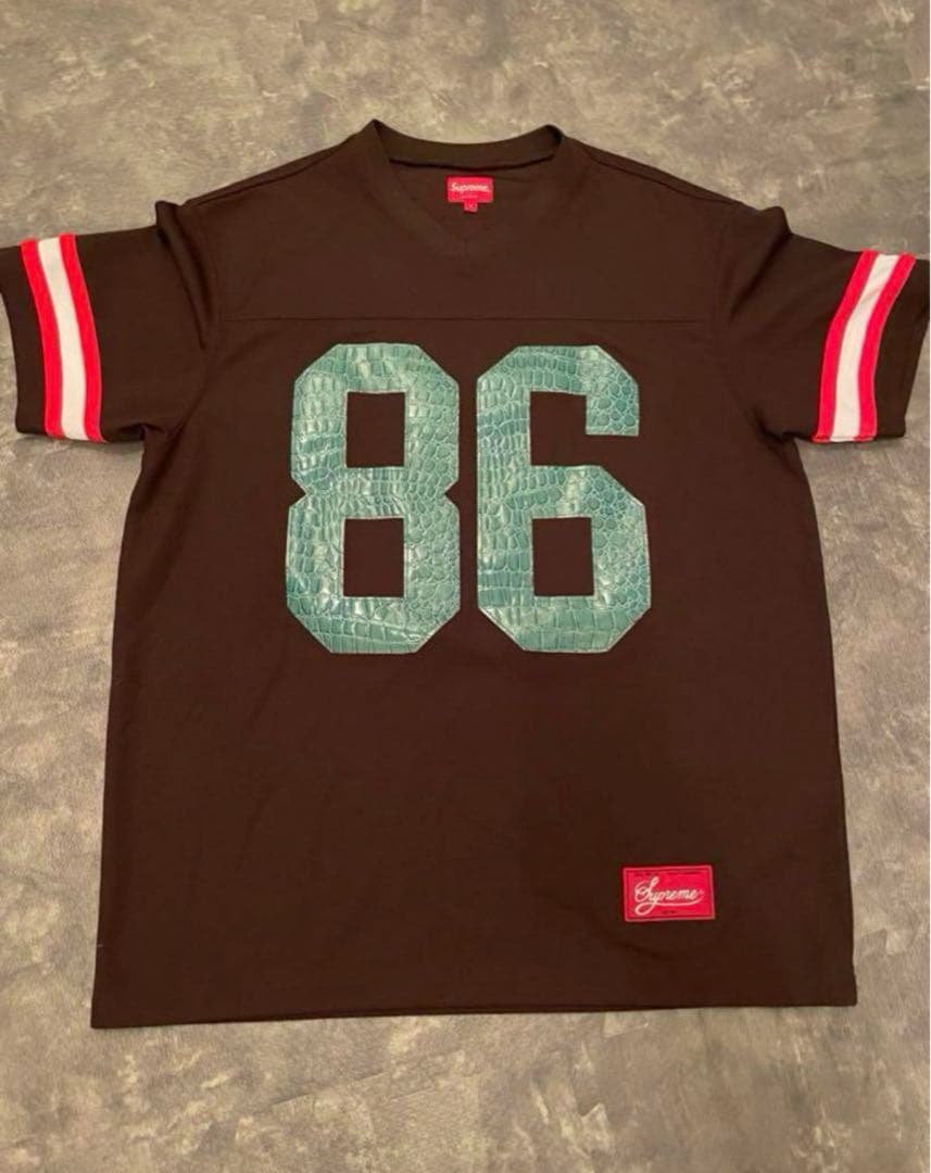 シャツ Supreme Faux Croc Football Jersey