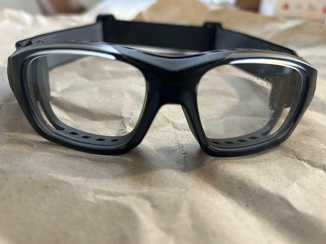 クールアイズジャパン　スポーツ用メガネ ブラック クリアレンズ