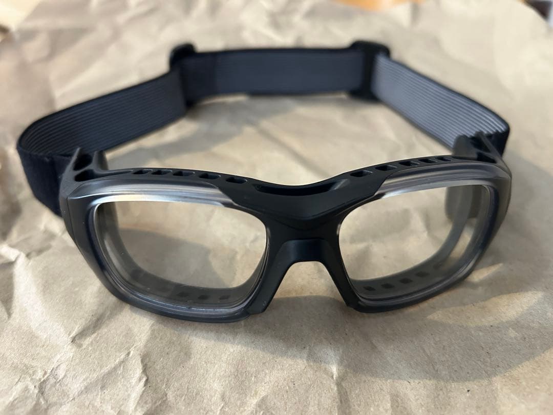 クールアイズジャパン　スポーツ用メガネ ブラック クリアレンズ