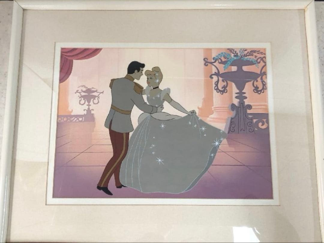 ディズニー　シンデレラ　絵画　限定