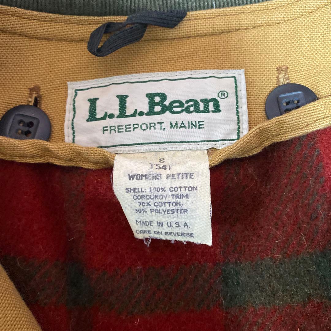 80s L.L.Bean USA製 カバーオール ダック地　ライナー付　美品！