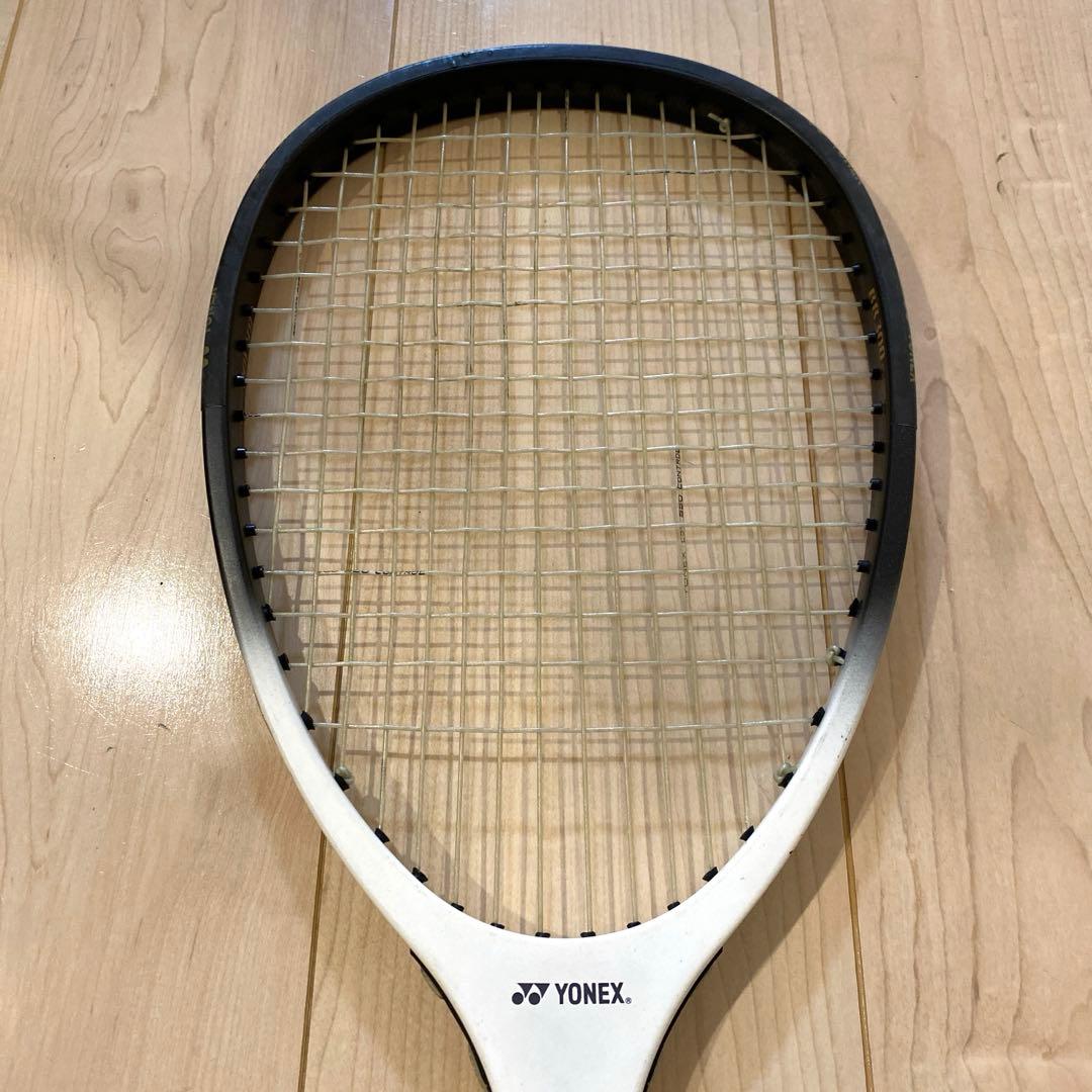 ヨネックス　BORON テニスラケット　軟式　白　黒