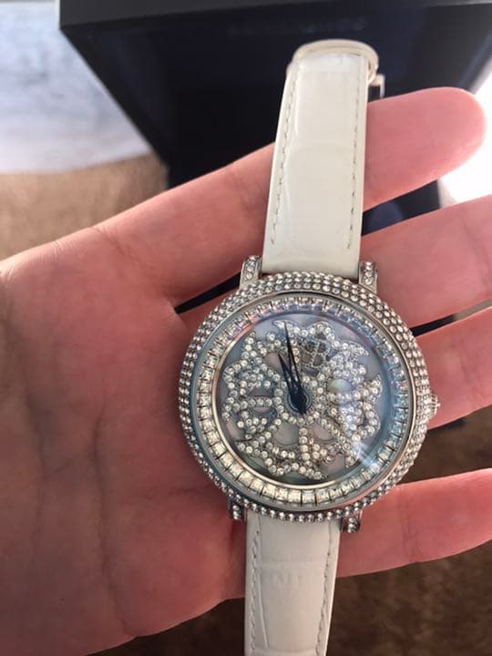 brillamicoブリラミコLILY 40MM WHITE x SILVER