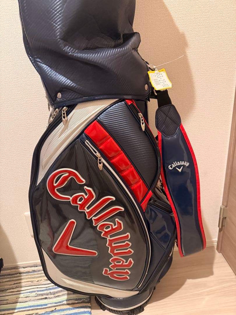 専用Callaway キャディバッグ ネイビー/レッド
