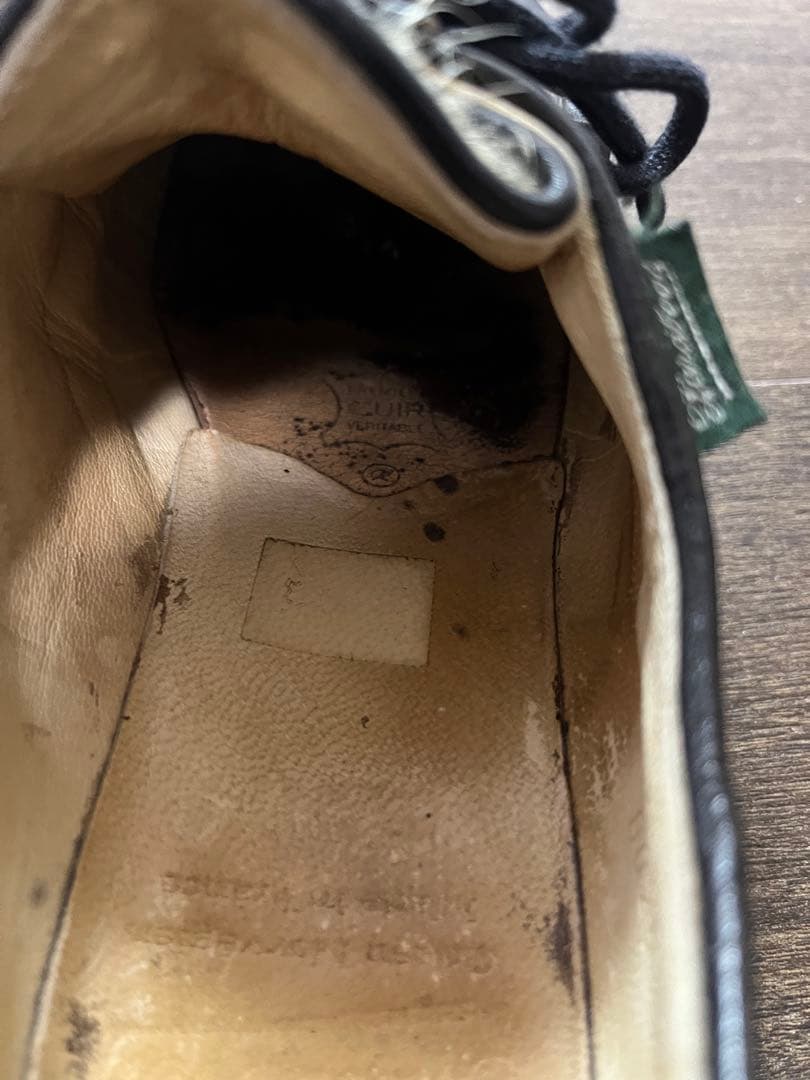 【最終値下げ】 Paraboot MICHAELPHOQUEサイズUK3 1/2