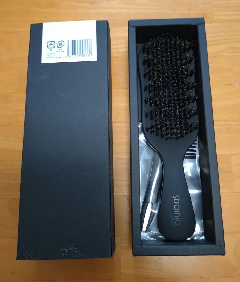 【未使用】ケアストレートブラシ strainia ストレーニア