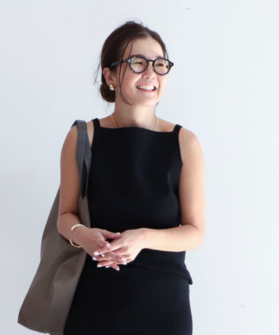 未使用　Demi-Luxe BEAMS ヘルシーニットキャミソール　ブラック