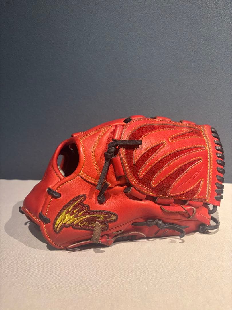 IPセレクト 投手用 硬式グローブ 山本由伸モデル レッド 良型 即戦力