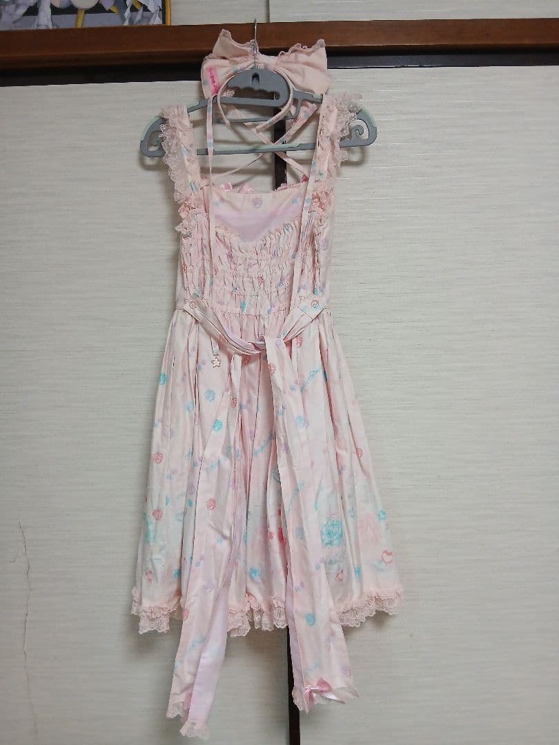 アンジェリックプリティジュエリージュレJSK+KC・ピンク